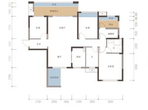 衡阳雁峰区博达晴天悦为您提供7栋B户型鉴赏