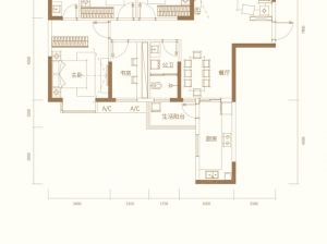 衡阳雁峰区翼鸿湖畔山南为您提供2栋01户型鉴赏
