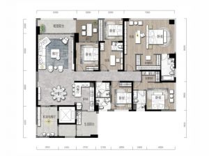 衡阳雁峰区汇方雁归来为您提供B户型鉴赏