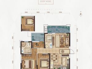 衡阳珠晖区金湘国际城为您提供A1户型鉴赏