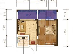 衡阳珠晖区东方国际为您提供0205户型鉴赏