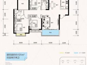 衡阳珠晖区中建和城壹品为您提供A1户型鉴赏