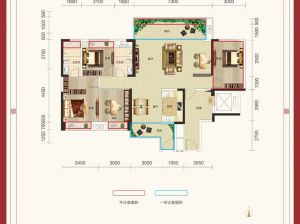 衡阳珠晖区金钟湖湘院子为您提供A户型鉴赏