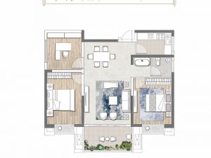 衡阳珠晖区和信府为您提供和锦户型鉴赏