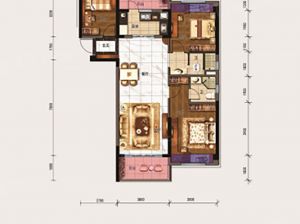 衡阳石鼓区华耀碧桂园十里江湾为您提供YJ118-A户型鉴赏