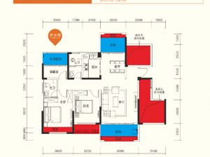 衡阳石鼓区凯旋九间堂为您提供B1户型鉴赏
