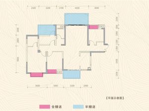 衡阳石鼓区鸿豪春风十里为您提供A户型鉴赏