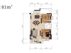 衡阳石鼓区雁栖湖玫瑰园为您提供81户型鉴赏