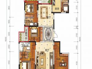 衡阳蒸湘区高新现代城为您提供B1-2户型鉴赏