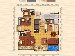 衡阳蒸湘区星美新外滩为您提供B1户型鉴赏
