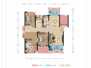 衡阳蒸湘区天酬九里晴川为您提供A1户型鉴赏