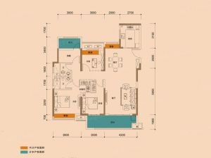 衡阳蒸湘区奥莱祥生府为您提供B户型鉴赏