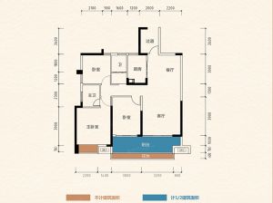 衡阳蒸湘区红湘大第为您提供4栋0203户型鉴赏