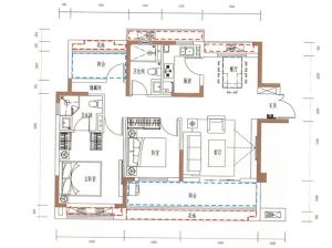 衡阳蒸湘区弘阳昕悦府为您提供C1户型鉴赏