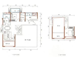 衡阳蒸湘区弘阳昕悦府为您提供复式A2户型鉴赏