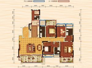 衡阳蒸湘区星美新外滩为您提供A1户型鉴赏