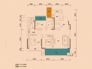 衡阳蒸湘区奥莱祥生府为您提供A户型鉴赏