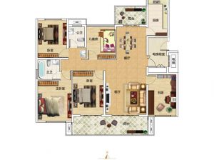 衡阳蒸湘区生态天宸为您提供A-01户型鉴赏