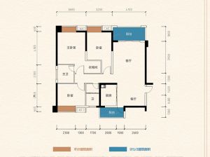 衡阳蒸湘区红湘大第为您提供6栋05户型鉴赏
