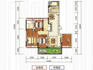 衡阳蒸湘区高新未来城文创谷为您提供文创谷B1户型鉴赏
