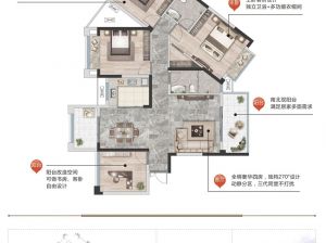 衡阳蒸湘区衡一立新时代为您提供D户型鉴赏