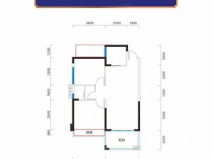 衡阳蒸湘区阳光金城为您提供A2户型鉴赏