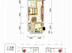 衡阳蒸湘区高新未来城创客谷为您提供创客谷04-08户型鉴赏
