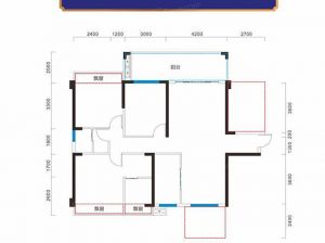 衡阳蒸湘区阳光金城为您提供A1户型鉴赏