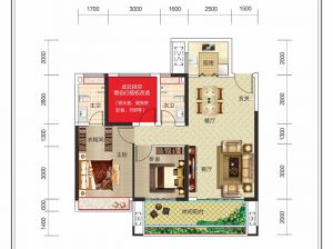 衡阳蒸湘区金钟美墅湾为您提供B1户型鉴赏