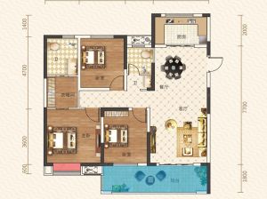 衡阳蒸湘区高新未来城科创谷为您提供A3户型鉴赏