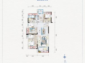 衡阳蒸湘区西合大成府为您提供C户型鉴赏