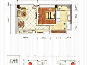 衡阳蒸湘区高新未来城创客谷为您提供创客谷01户型鉴赏