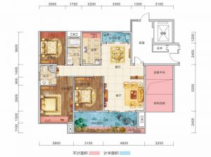 衡阳-衡阳县新时代广场为您提供3、4#户型鉴赏