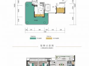 常德武陵区白马湖壹号为您提供01奇数户型鉴赏