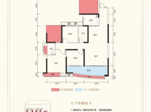 衡阳-衡阳县滨江丽景为您提供C户型鉴赏