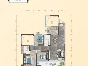 衡阳-衡阳县江南新城为您提供B户型鉴赏