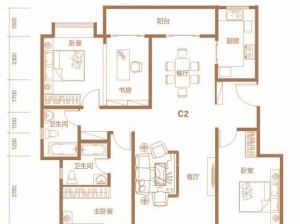 衡阳南岳区锦绣南山为您提供C2户型鉴赏