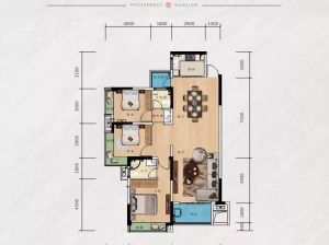 衡阳南岳区盛世华府为您提供C2户型鉴赏