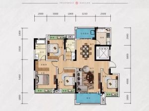 衡阳南岳区盛世华府为您提供A户型鉴赏
