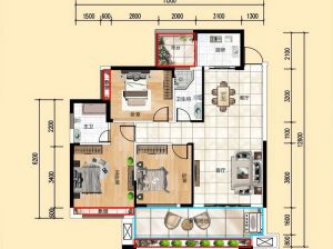 衡阳-衡南县万和大院为您提供C户型鉴赏