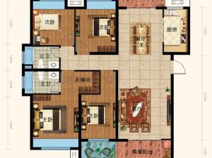 衡阳-衡南县缔华湘水湾为您提供C户型鉴赏