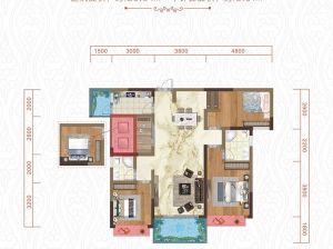 衡阳-衡东县锦绣和府为您提供A3户型鉴赏