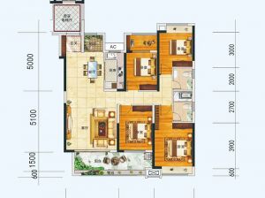 衡阳-衡东县状元御景为您提供A1户型鉴赏