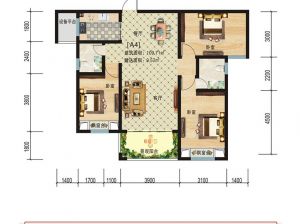 衡阳-祁东县玉合青城为您提供A4户型鉴赏
