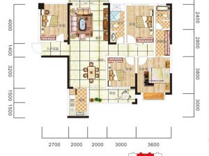 衡阳-祁东县新水云轩高铁城为您提供B2户型鉴赏