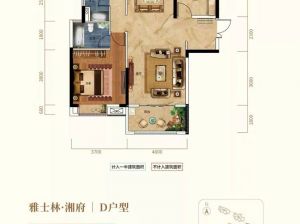 衡阳-耒阳市雅士林湘府为您提供D户型鉴赏