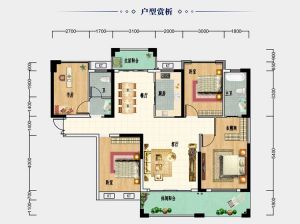 衡阳-耒阳市滨江首府为您提供03户型鉴赏