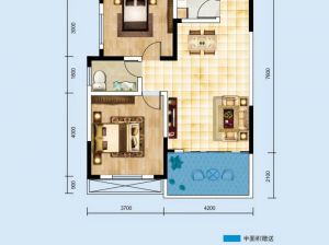 衡阳-耒阳市铜锣洲壹号为您提供B2户型鉴赏