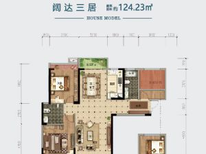 衡阳-耒阳市碧水明珠为您提供B1户型鉴赏