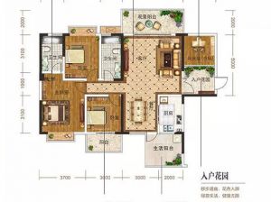 衡阳-耒阳市外滩壹号为您提供A户型鉴赏